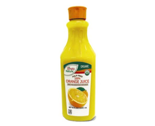 organic orange juice in the bottle for naples beach delivery