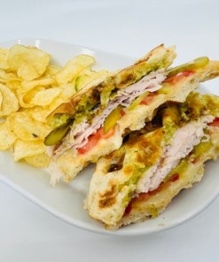 Pesto Turkey Panini