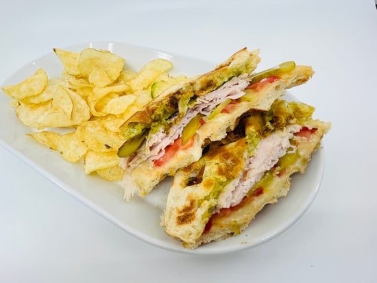 Pesto Turkey Panini