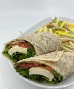 Vegging Out In A Wrap - Gluten free/Vegetarian Option
