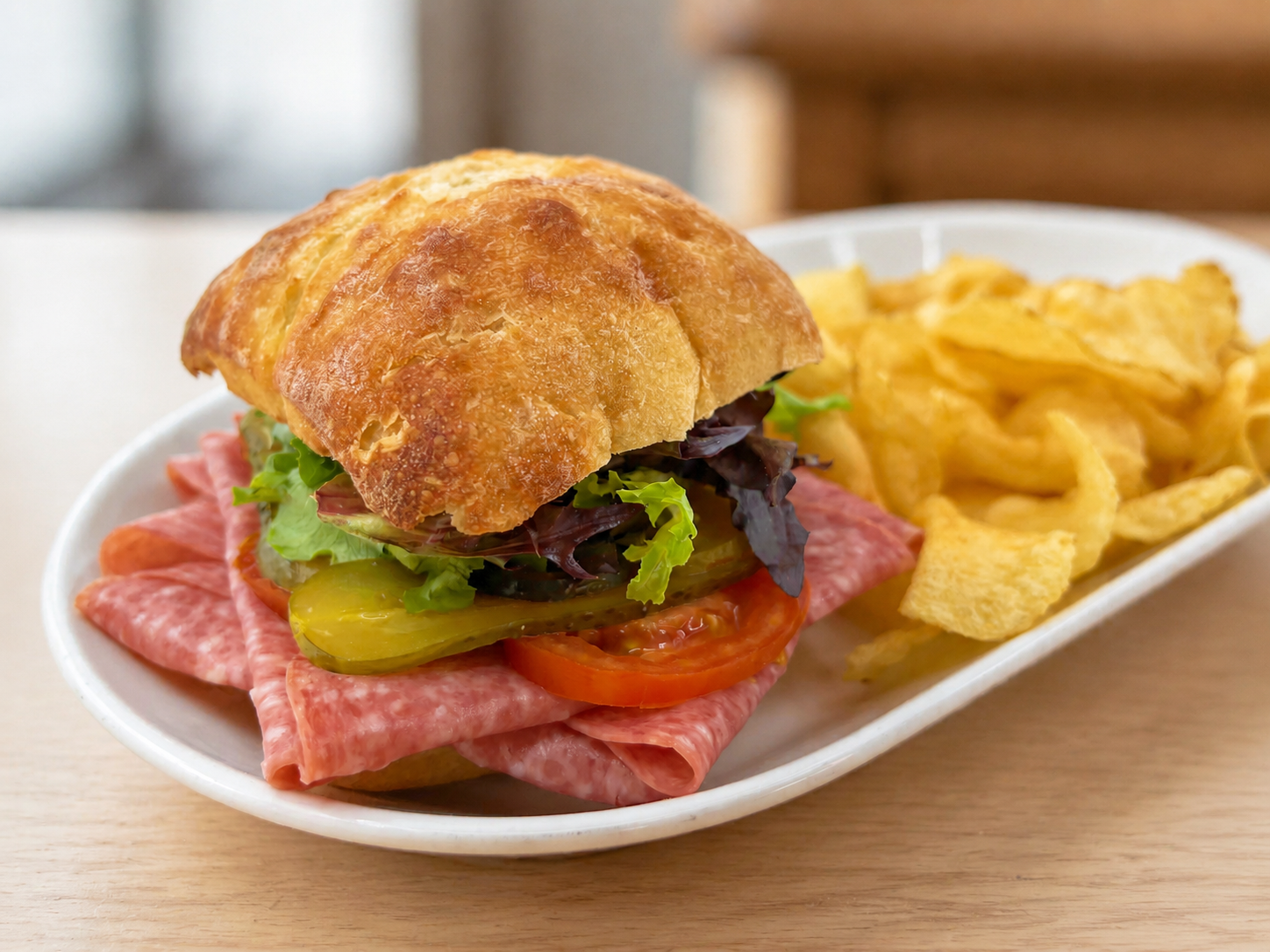 Arsotaliano Italian sandwich with cured meats for fast beach food delivery in Naples Florida